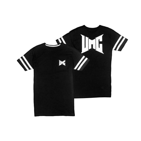 UMC LOGO JERSEY TEE BLACK